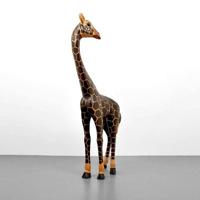 Monumental Sergio Bustamante Giraffe - Sold for $1,625 on 01-17-2015 (Lot 227).jpg